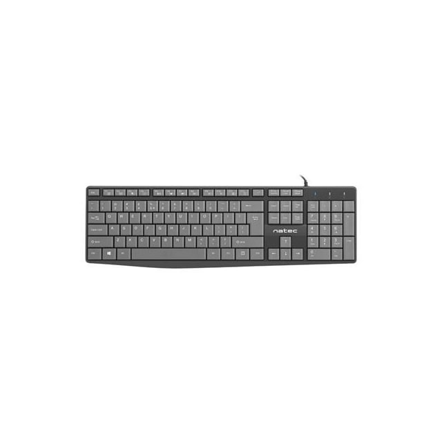Natec Keyboard, Nautilus, US Layout, Slim
