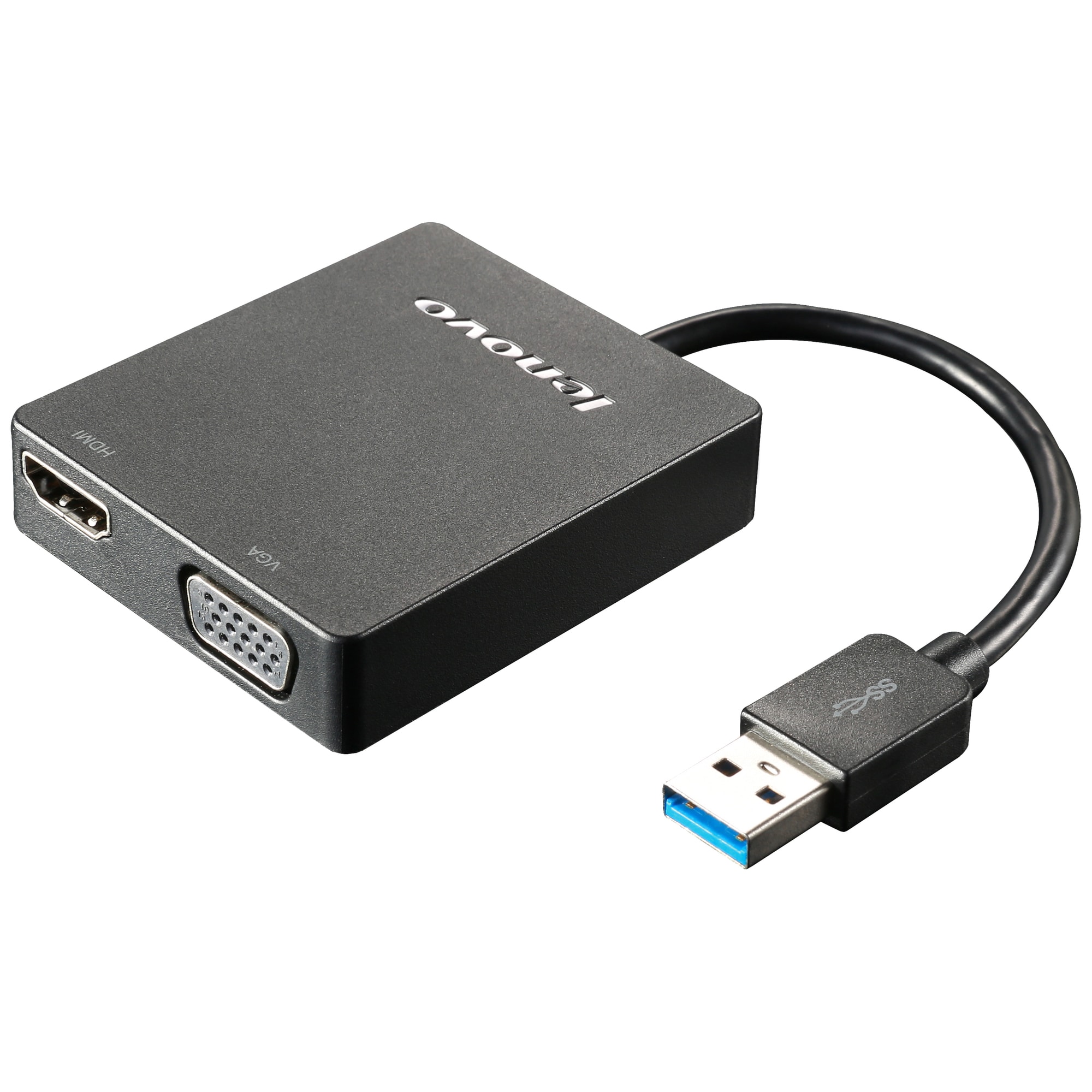 Lenovo universal USB 3.0 til VGA og HDMI adapter | Elgiganten