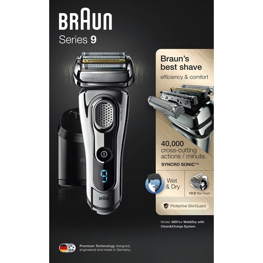 braun series 9 shaver 9297cc