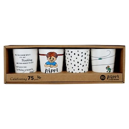 Pippi Longstocking - 100% Melamine Tableware 4 Tumbler Set