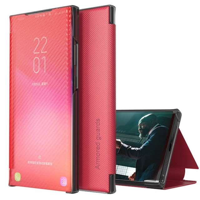 Kevlar FlipCover Samsung Galaxy S22 Plus  - rød
