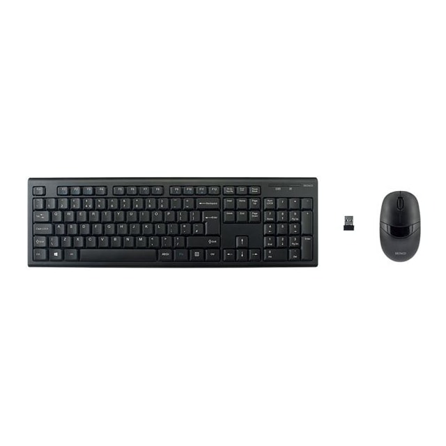 Deltaco Trådløst tastatur og mus - UK-Layout