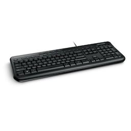 Microsoft ANB-00021 Kablet tastatur 600 Multimedia, Kablet, Tastaturlayout EN, 2 m, Sort, Engelsk, 595 g