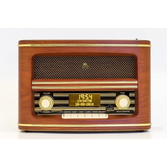 GPO Winchester DAB+ - Retro DAB Radio | Elgiganten