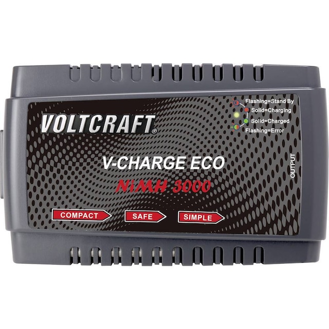 VOLTCRAFT V-Charge Eco NiMh 3000 Modelbyg-oplader 230 V