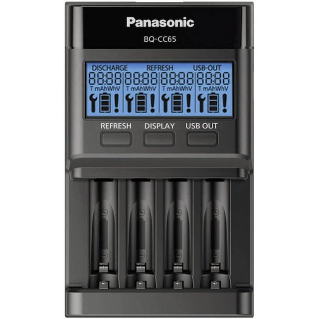 Panasonic 52065E00 Oplader til runde celler 1 stk