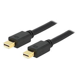 DeLOCK miniDisplayPort kabel, mini ha - mini ha, 2m, sort