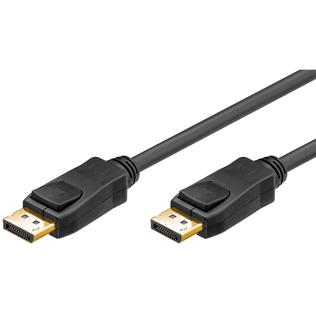 Goobay DisplayPort™-forbindelseskabel 1.2 VESA, forgyldt