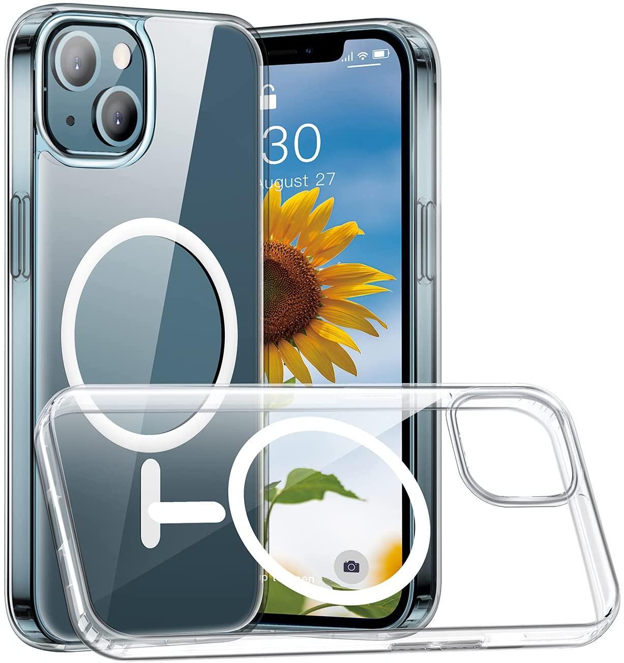 iPhone 13 Pro Max mobilcover kompatibel med MagSafe oplader Transparent |  Elgiganten