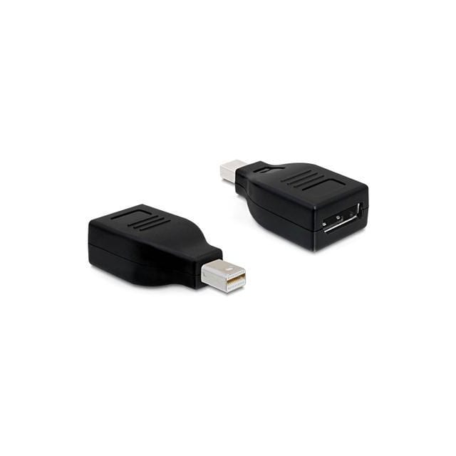 DeLOCK Mini DisplayPort til DisplayPort, sort