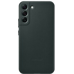 Samsung S22+-lædercover (grønt)