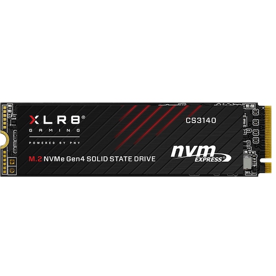 PNY XLR8 CS3140 M.2 NVMe intern SSD-harddisk, 2 TB | Elgiganten