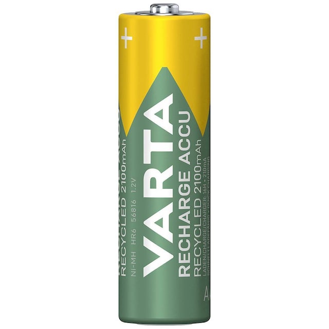 Genopladeligt AA-batteri NiMH 2 stk Varta