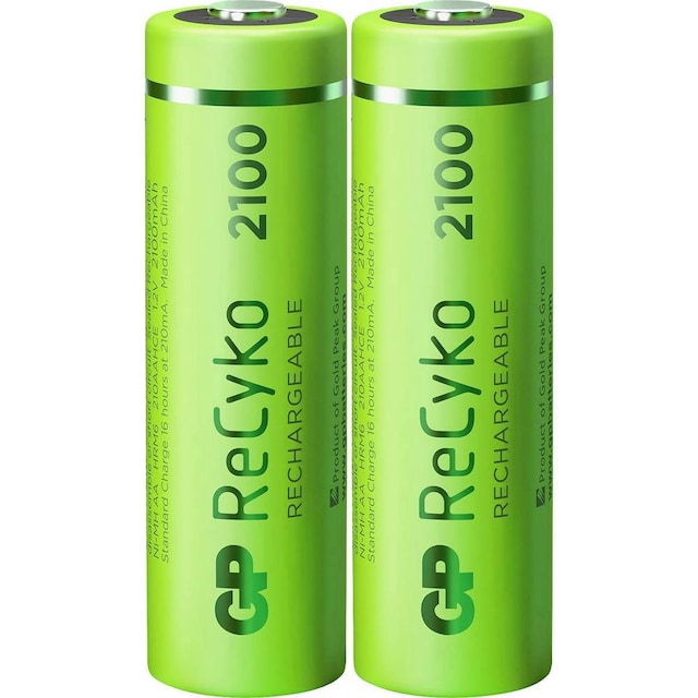 Genopladeligt AA-batteri NiMH 2 stk GP Batteries