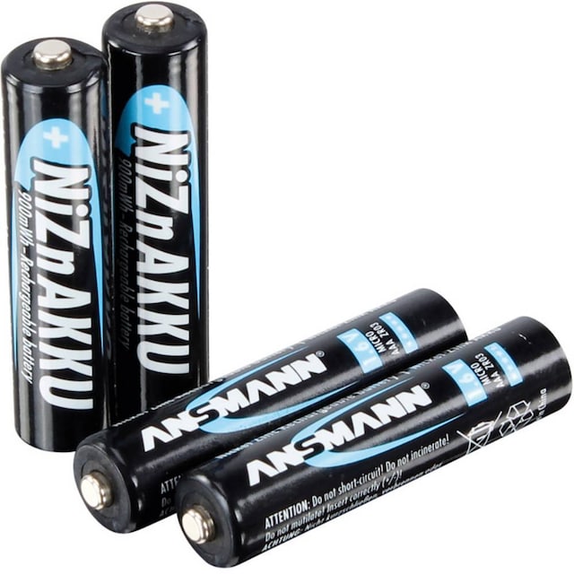 Ansmann HR03 Genopladeligt AAA-batteri NiZn 550 mAh 1.6
