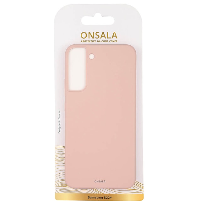 Onsala Silicone cover til Samsung Galaxy S22 Plus (Pink)