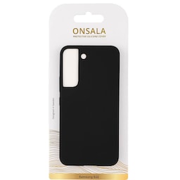 Onsala Silicone cover til Samsung Galaxy S22 (Sort)