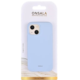 Onsala iPhone 13 mini silikonecover (light blue)