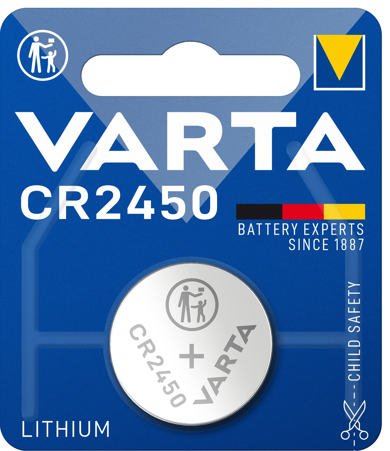 Varta CR 2450-batteri (1 stk.) med PrisMatch