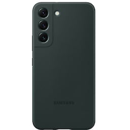 Samsung S22 silikonecover (grøn)