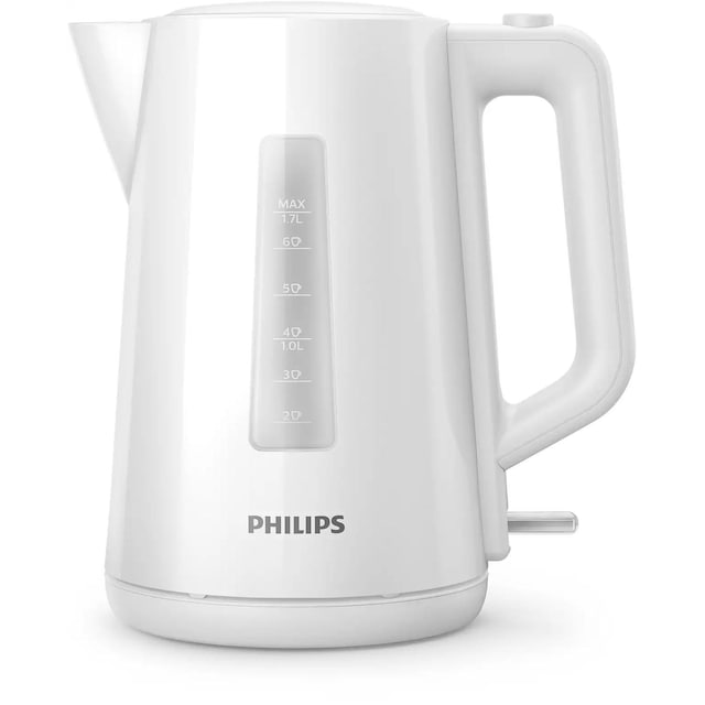 Philips Kedel Series 3000 HD9318/00 Elektrisk, 2200 W, 1,7 L, plastik, 360° rotationsbase, hvid