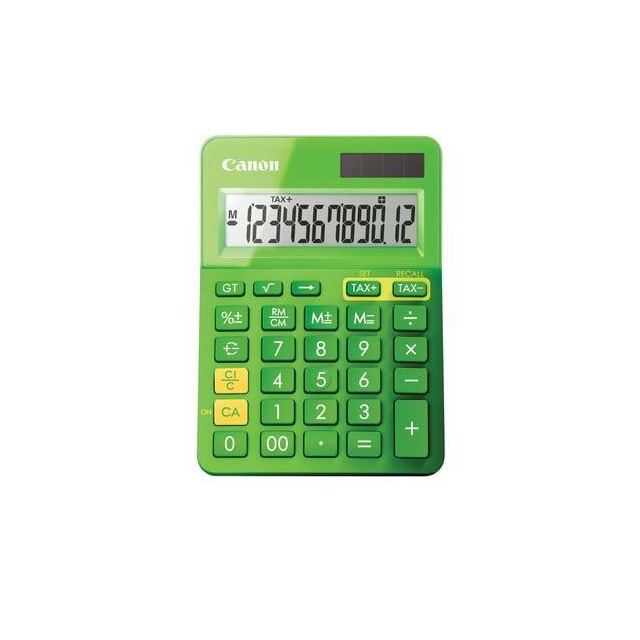 Canon LS-123K-MGR pocket calc. Green