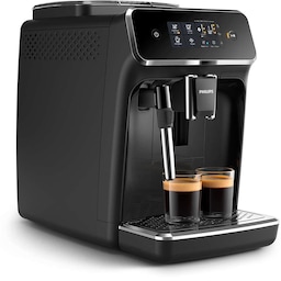 Philips Kaffemaskine EP2221/40 Pumpetryk 15 bar, Indbygget mælkeskummer, Fuldautomatisk, 1500 W, Sort