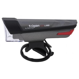 forlygte Trigon 25 led genopladelig sort