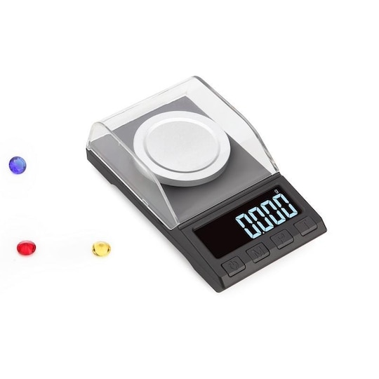 Højpræcision mini-digital vægt 10 g / 0,001 g | Elgiganten