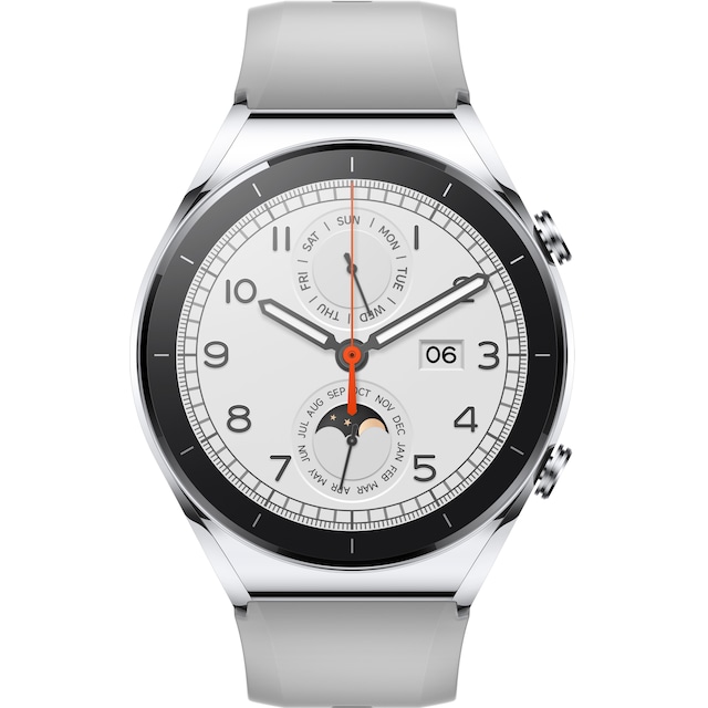 Xiaomi Watch S1 GL sportsur (sølvfarvet)