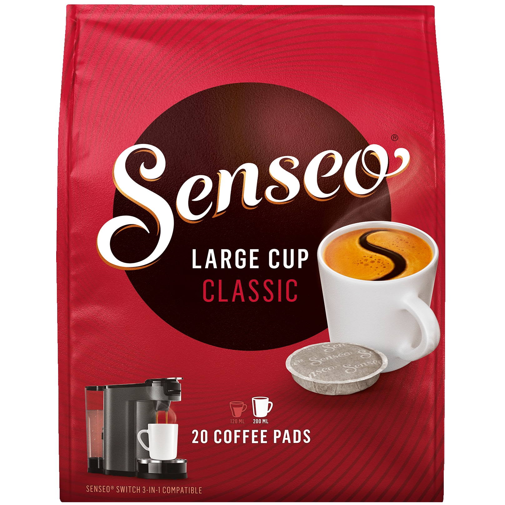 Senseo Classic Large kaffepuder 4041737 - Kaffemaskiner og ...