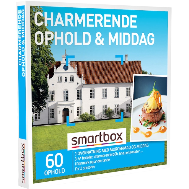 Smartbox Charmerende ophold & middag