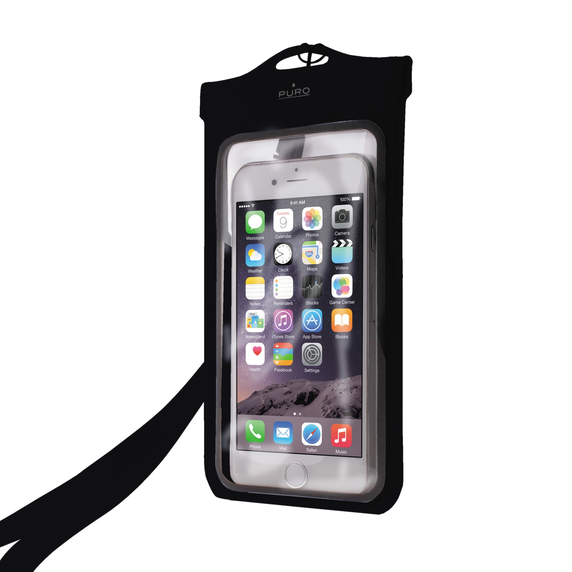 Puro universal 5,5" vandtæt taske - Andet mobiltilbehør - Elgiganten