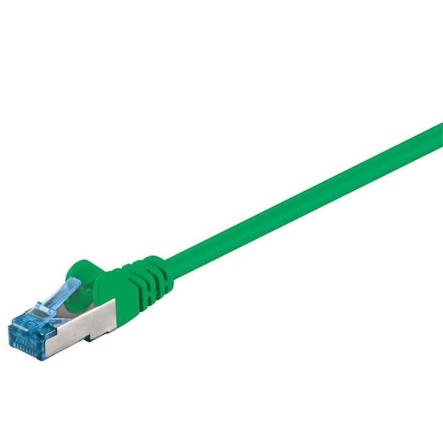 Netværkskabel CAT 6A, S/FTP (PiMF), Grøn, 15 m