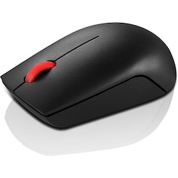 Lenovo Mouse Essential Compact Standard, sort, trådløs, trådløs forbindelse