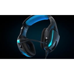 Energy Sistem Gaming Headset ESG 5 Shock Wired, Sort, Indbygget mikrofon