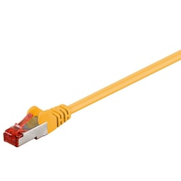 Netværkskabel CAT 6, S/FTP (PiMF), Gul, 1,5 m
