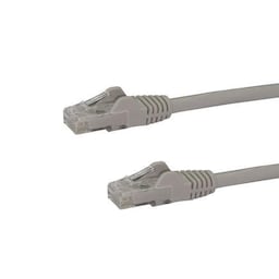 StarTech.com Cat6 patchkabel med krogfrie RJ45 -stik - 22,8 m, grå, 22,9 m