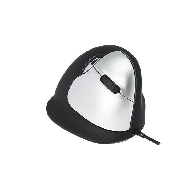 R-Go HE Mouse, Ergonomiska mus, Medium (ovan 185mm), Höger,