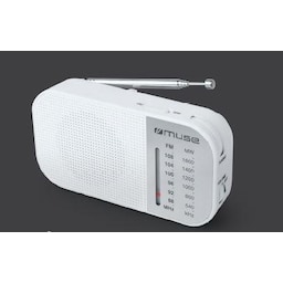 Muse M-025 RW, Bærbar radio, Hvid