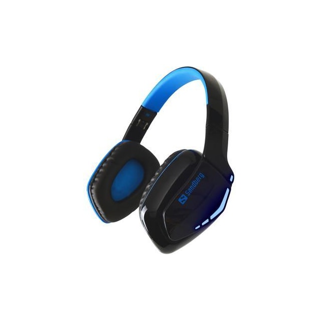 Blue Storm Wireless Gaming Headset, sort / blå