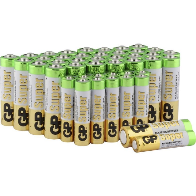 GP Batteries Batteri-sæt Mikro, AA 44 stk