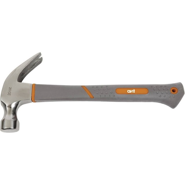 AVIT AV03010 Claw Hammer With Fibregass Handle 450g