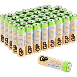 GP Batteries GPSUP15A984S40 AA-batteri 40 stk