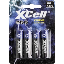XCell 145873 AA-batteri 4 stk