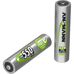 Genopladeligt AAA-batteri NiMH 1 stk 550 mAh Ansmann