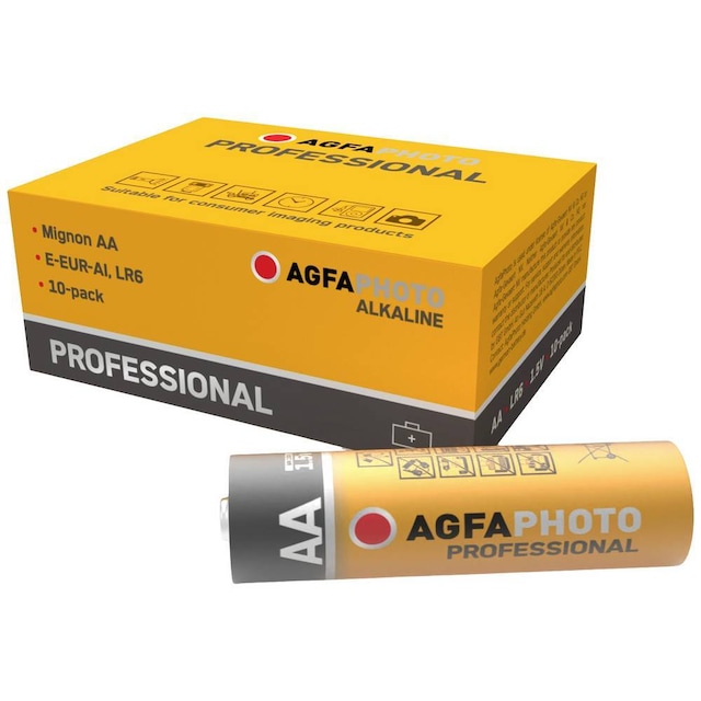 AgfaPhoto 110-853482 AA-batteri 10 stk