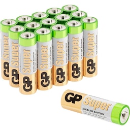 GP Batteries GPSUP24A090C16 AAA-batteri 16 stk