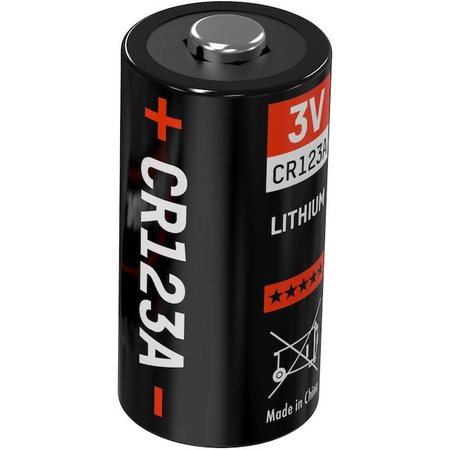 Ansmann CR123 CR-123A Fotobatteri Lithium 1375 mAh 3 V