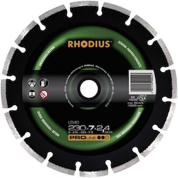 Rhodius 394137 LD 40 Diamantskæreskive Diameter 125 mm